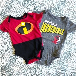 DISNEY/PIXAR Incredibes II Onesie 3-6 months
